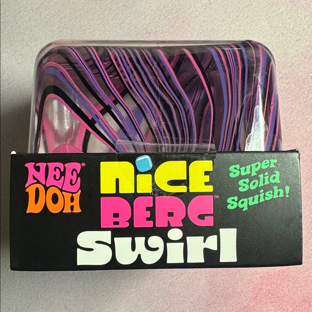 Needoh Nice Berg Swirl Squishy
